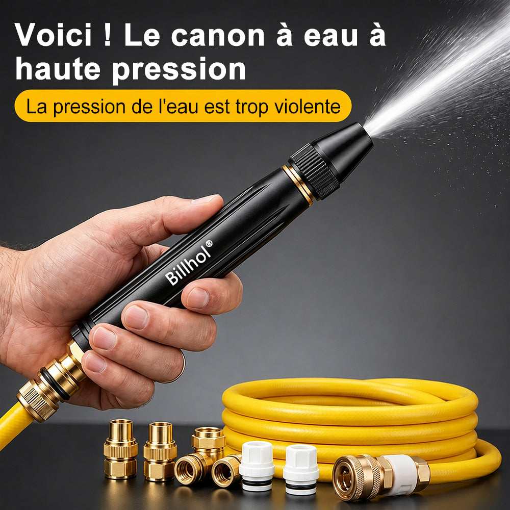 Pistolet de lavage haute pression pour la maison, indispensable pour arroser les plantes et les légumes, ainsi que pour laver la voiture 👍💦
