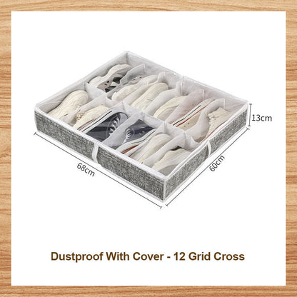 Foldable Shoe Storage Box Under The Bed