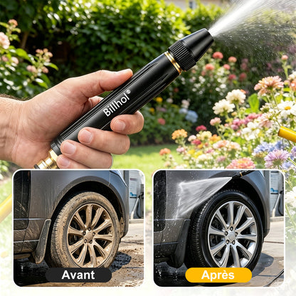 Pistolet de lavage haute pression pour la maison, indispensable pour arroser les plantes et les légumes, ainsi que pour laver la voiture 👍💦