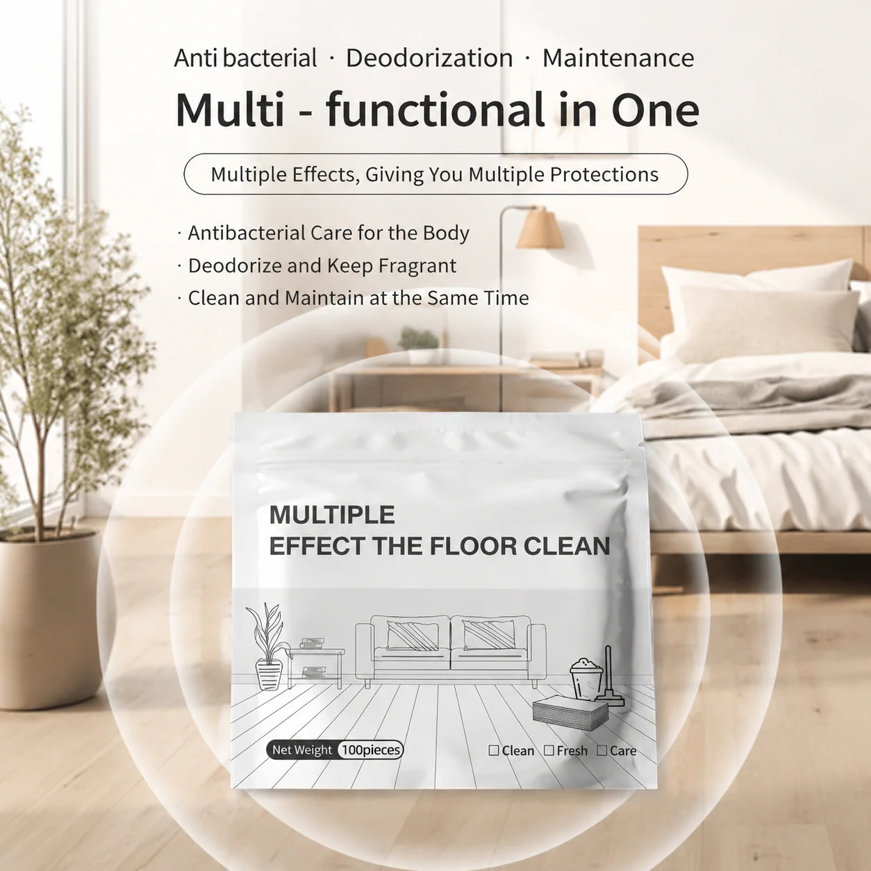 🧼Last Day 80% OFF🫧Multi-Surface Antibacterial Cleaner for Hardwood, Tile & Laminate