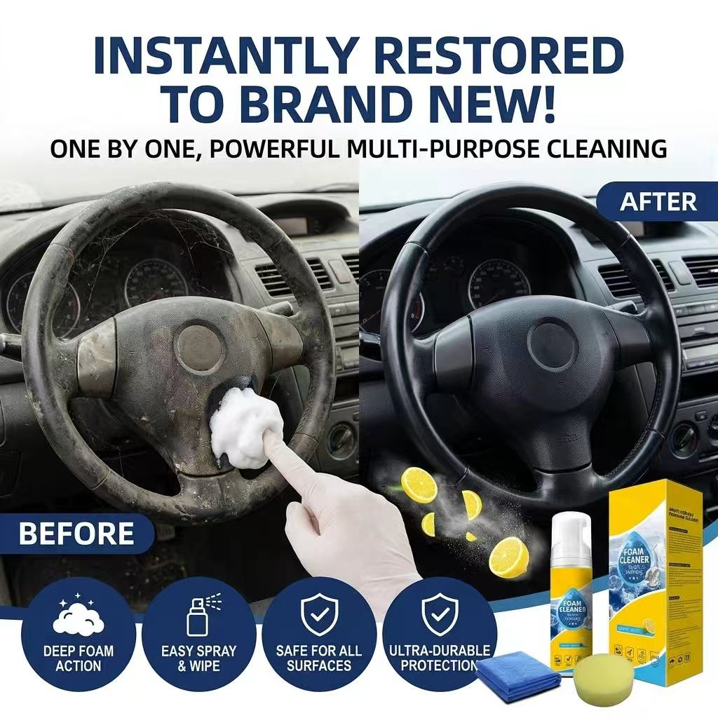🔥Last Day 80% OFF💦 4-in-1 Multi-Enzyme Foam Cleaner