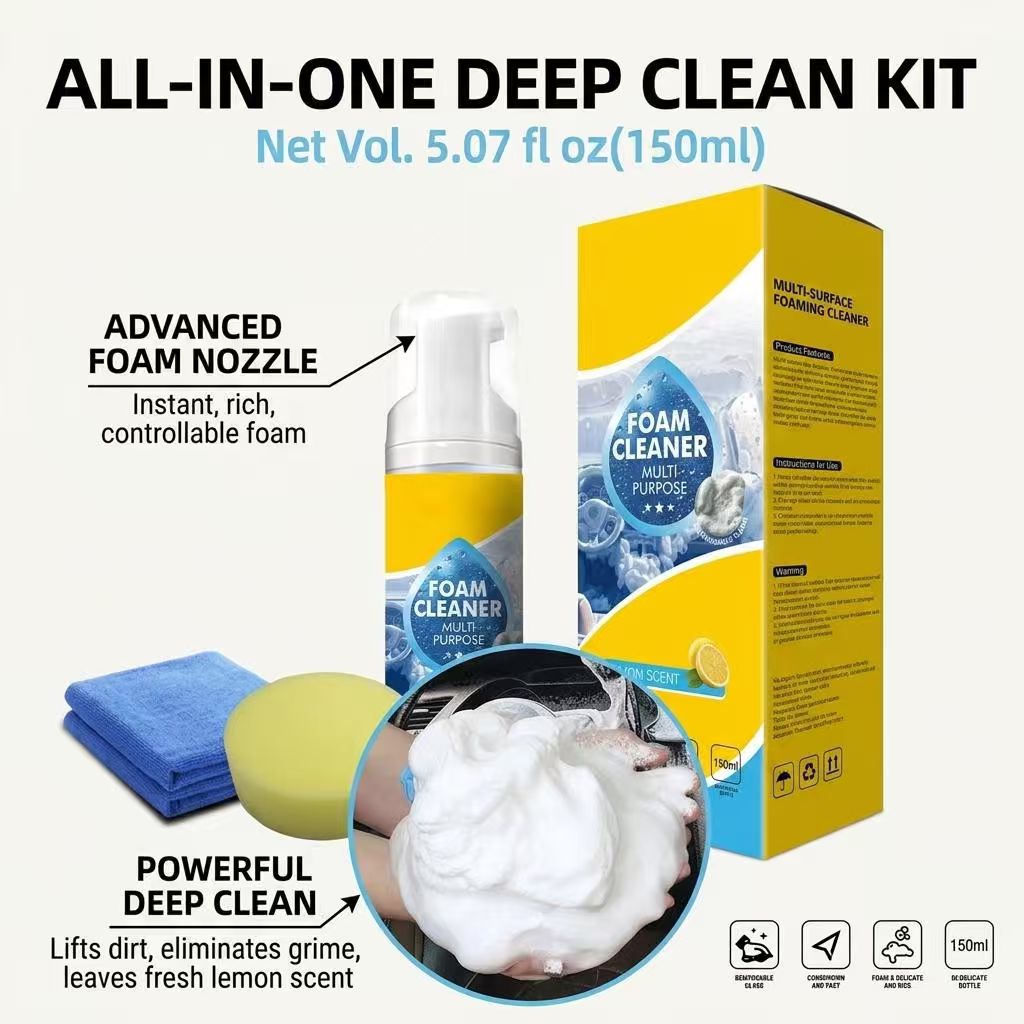 🔥Last Day 80% OFF💦 4-in-1 Multi-Enzyme Foam Cleaner