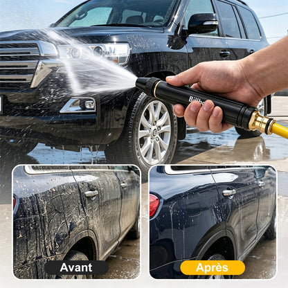 Pistolet de lavage haute pression pour la maison, indispensable pour arroser les plantes et les légumes, ainsi que pour laver la voiture 👍💦