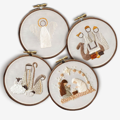 Last Day 49% OFF - Nativity Scene Embroidery Kit