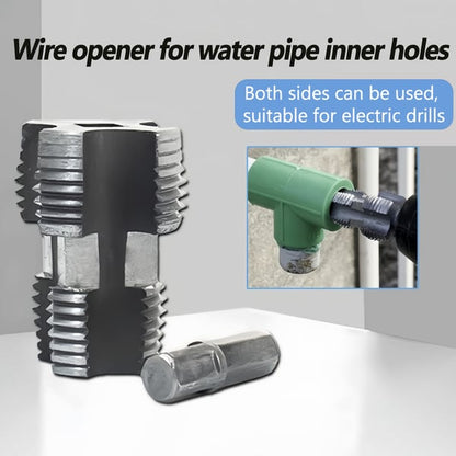 Electric Drill Compatible PVC Pipe Threader Kit with Various Die Sizes 🔥Last Day - 75% OFF🔥