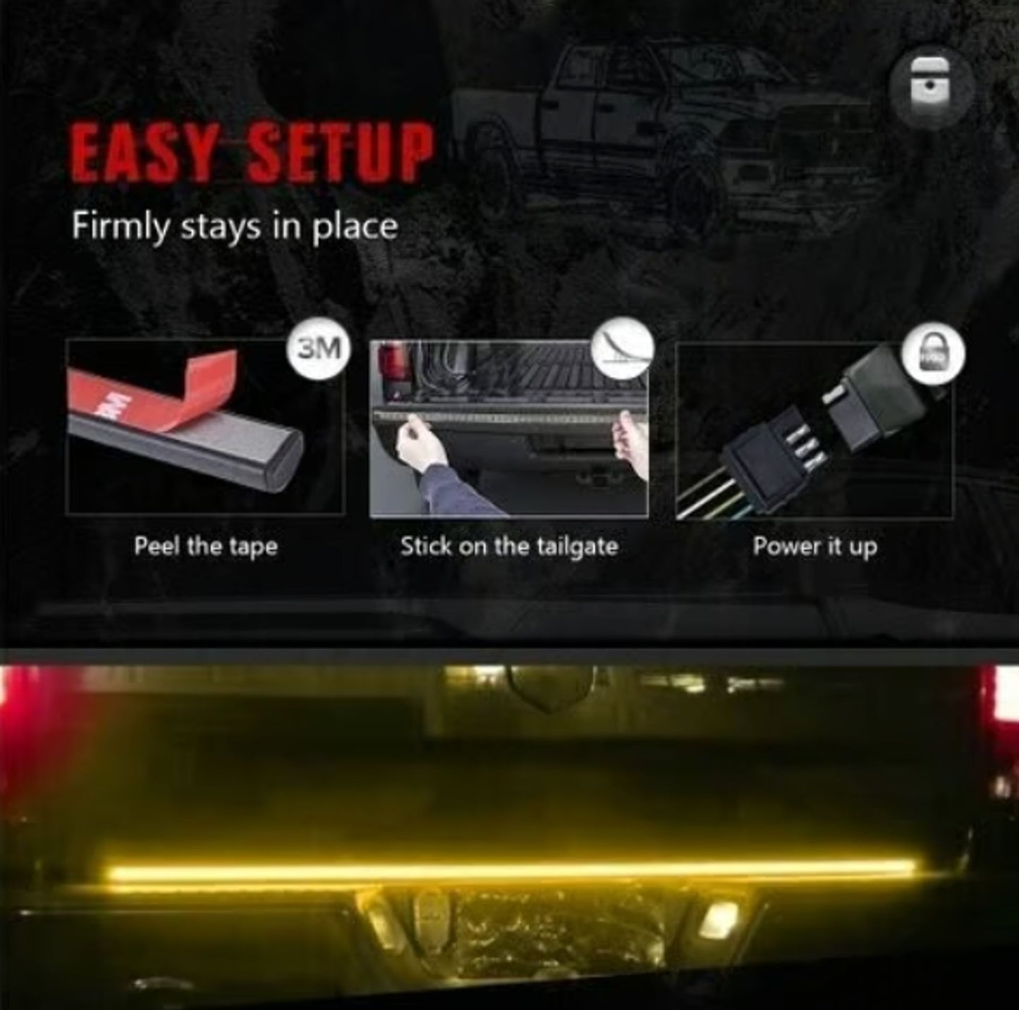 Led Tailgate Lights🚘 - Turn Signals And Driving And Reversing Lights⚡️